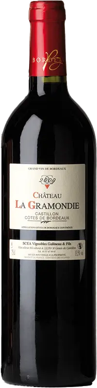 Château La Gramondie Vignoble Côtes de Castillon 33 classée AOC Jean Daniel Galineau Vente en directe, vin rouge